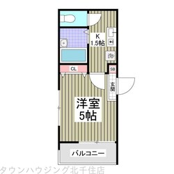 アーバンコート高砂の物件間取画像